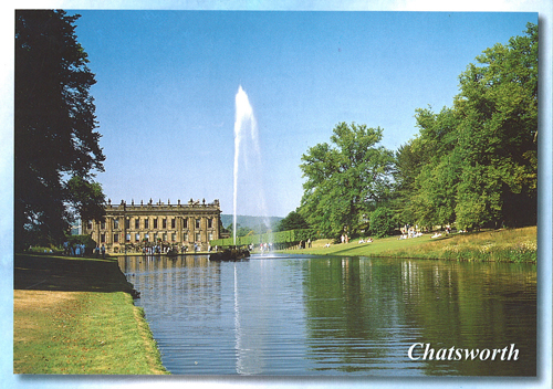 Chatsworth postcards